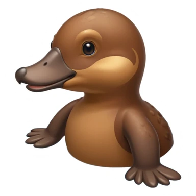Platypus emoji  sticker