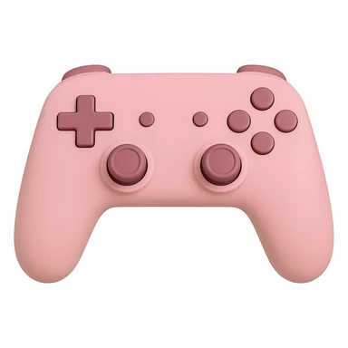 pink game controller sticker