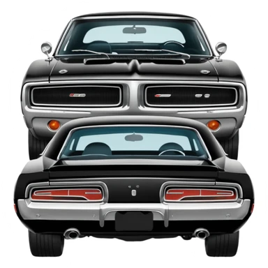 1970 Dodge charger RT sticker