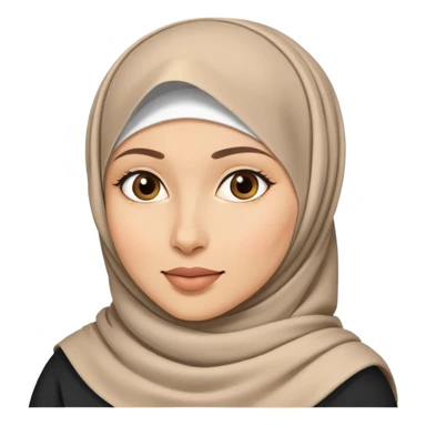 Wanita berjilbab sticker