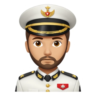 Asker Rütbelerin görünüşü sticker