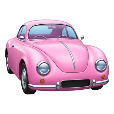 Pink car sticker