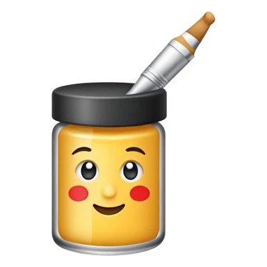 artist paint tube  sticker