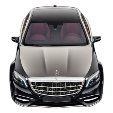 Mercedes maybach class s bi color sticker