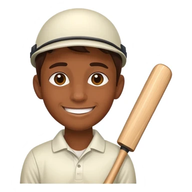 waiting cricket sticker