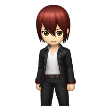Iori yagami king of fighters sticker
