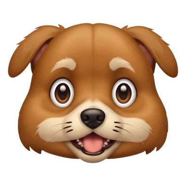 Una perro estresado sticker