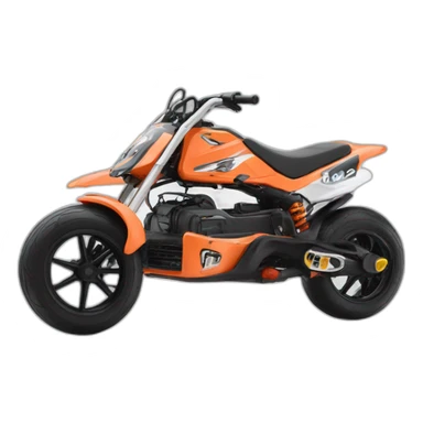 go kart 125 kz sticker