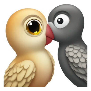 Love bird  sticker