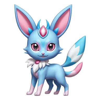 Dewott-Sylveon-Glaceon-Espeon-fusion sticker
