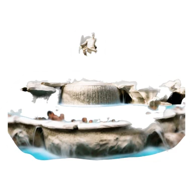 trevi fountain sticker