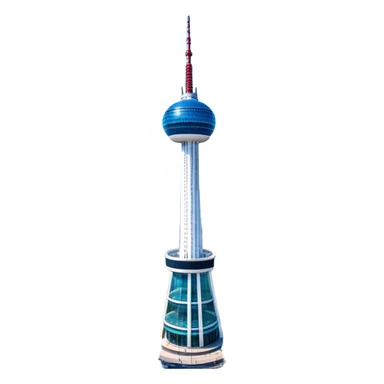 ​Cinematic Realistic N Seoul Tower, depicted in brilliant daylight as a slender, single-column tower rising from a modern cityscape, crowned by a sleek cylindrical observation deck offering panoramic views over Seoul, with crisp glass and steel surfaces reflecting clear blue skies and subtle architectural details that capture its futuristic elegance, sticker