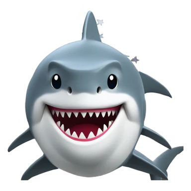 s shark wearing a made America great again hat sticker