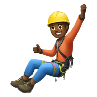 climb the mountain sticker