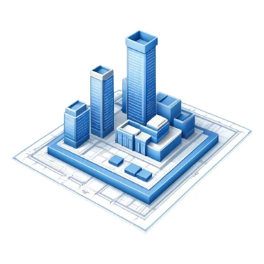 blueprint plan sticker