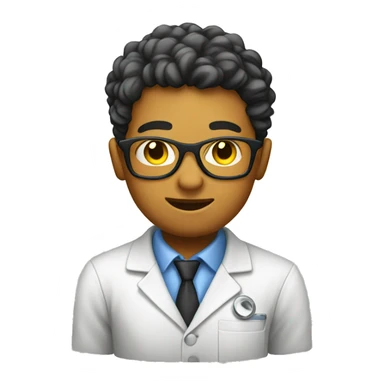 Student in Lab sticker