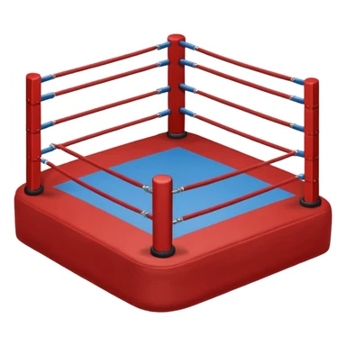 wrestling ring sticker