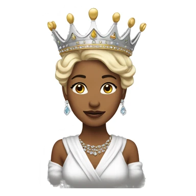 Queen never cry’s  sticker