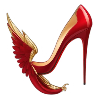 talon christian louboutin sticker