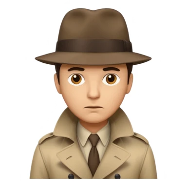 detective, latin sticker