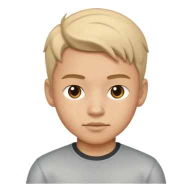 a boy who is cool and strong sticker