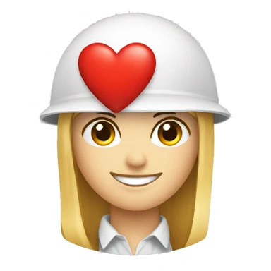 Recruitment agency with a red heart sticker