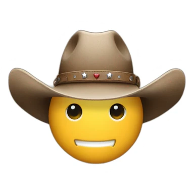 Jon bon Jovi cowboy hat sticker