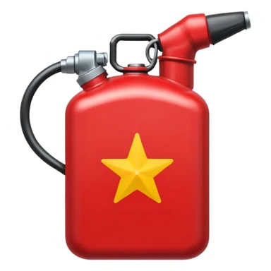 petrol canister sticker