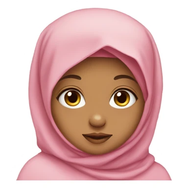 baby with hijab sticker