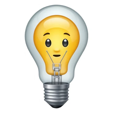 Bombilla apagada  sticker