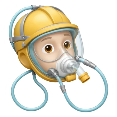 emergency oxygen mask sticker