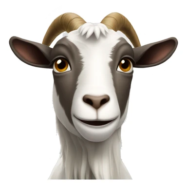The phrase “I’m the goat”  sticker
