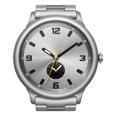 A hand with a watch sticker