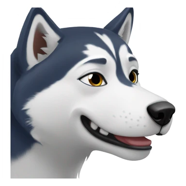 Huskies  sticker