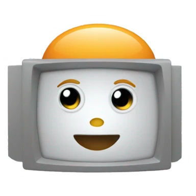 a computer with Powerpoint on the screen sticker