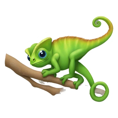 chameleon  sticker
