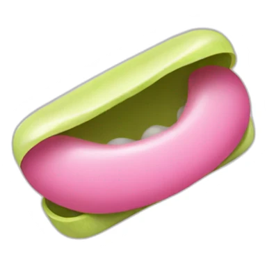 chewing-gum sticker