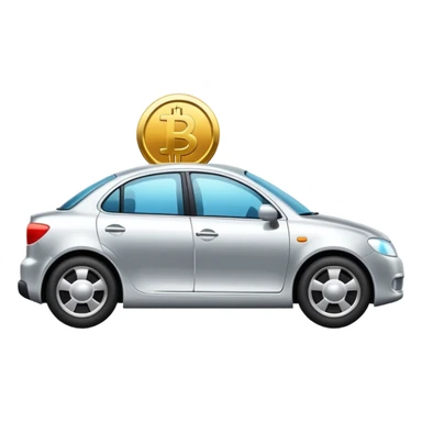 Driving to the bank sticker