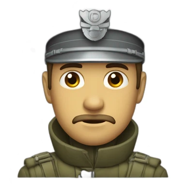 Soldado del invierno -triste sticker