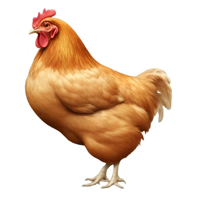 A Chicken butt sticker