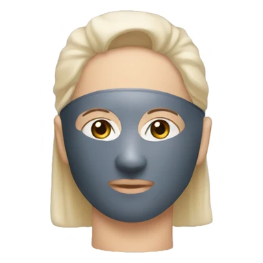 Spa facemask  sticker