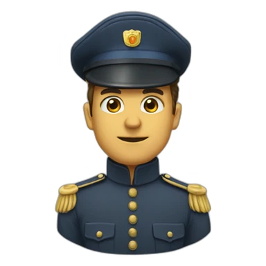 Gendarme sticker