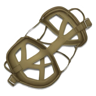 A crossed diving mask (interdiction) sticker