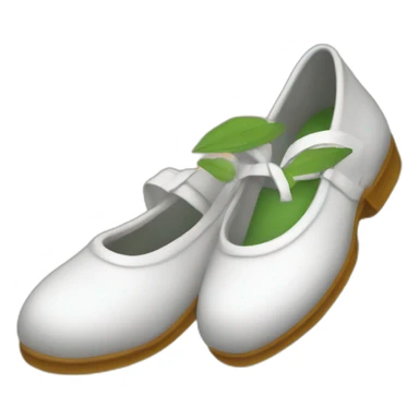Maryjane shoe sticker