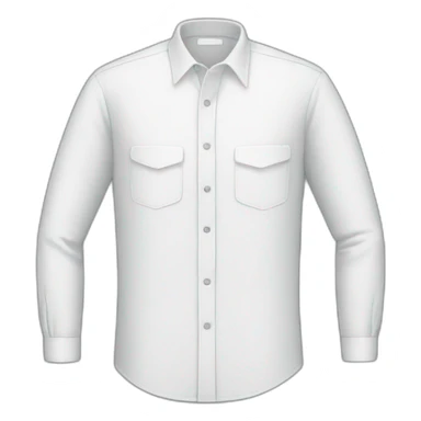 white long sleeve shirt sticker