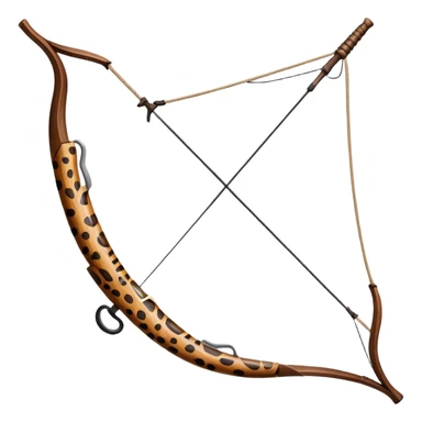 Bow and jaguar  sticker