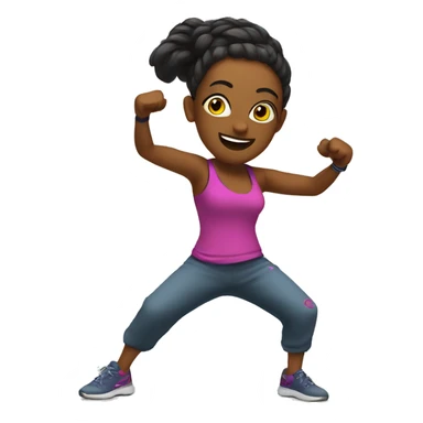 Zumba sticker