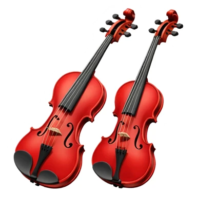 red violins sticker