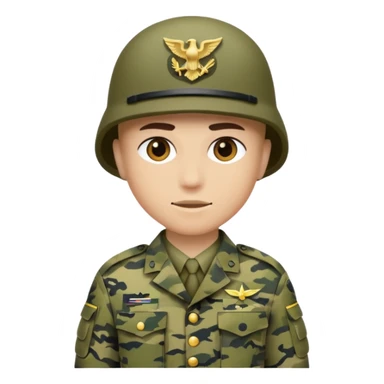 military special uniform sticker