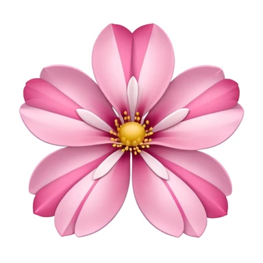 sakura flower with chevron border sticker